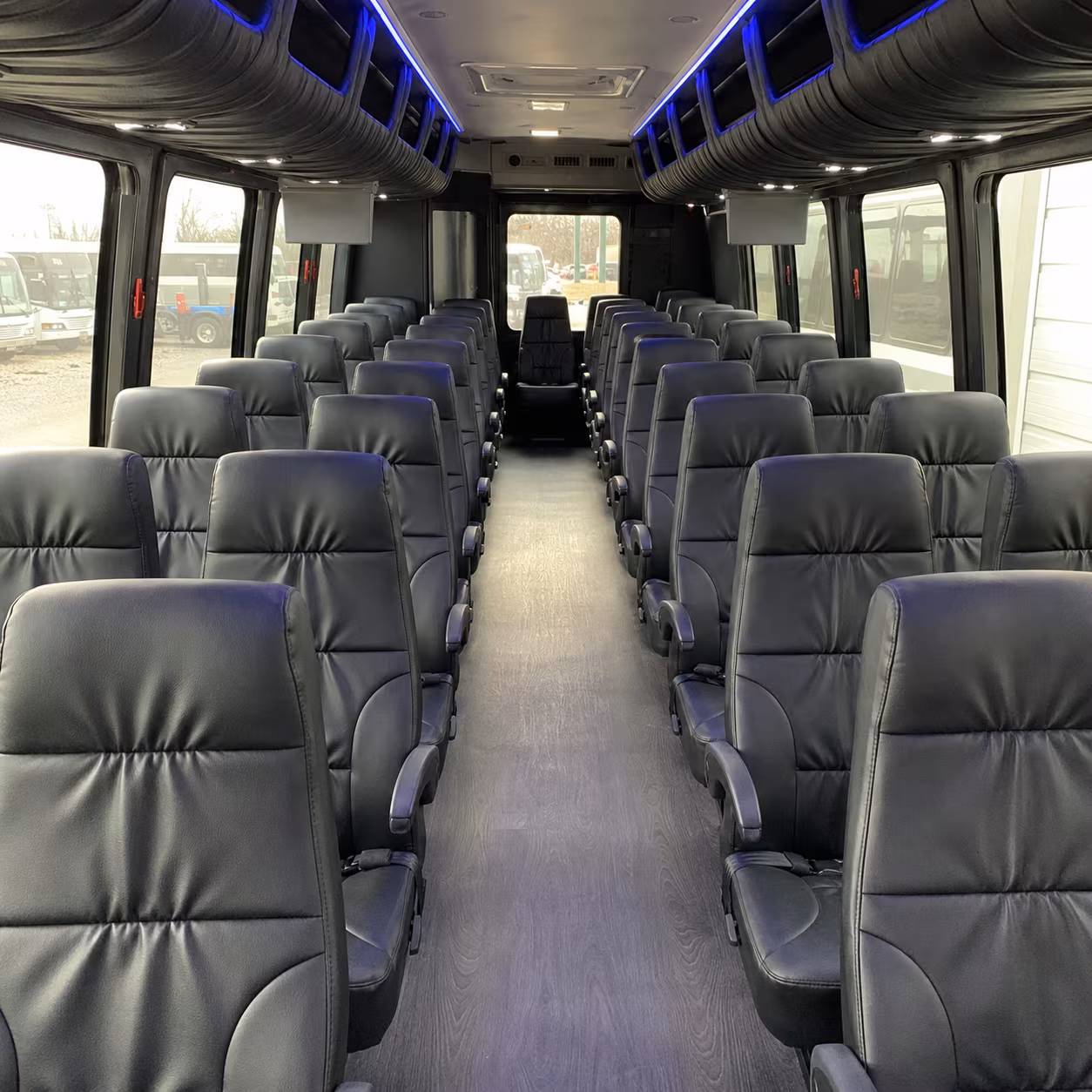 shuttle buses for wedding guests between west valley city hotels and venues