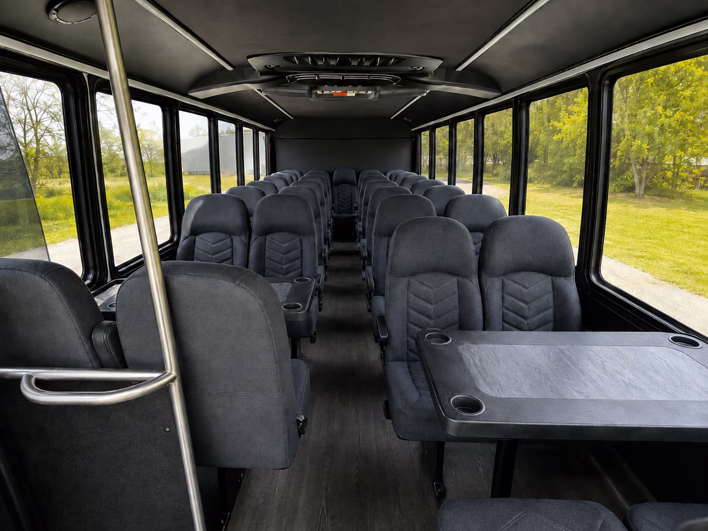 west valley city 15 passenger minibus interior