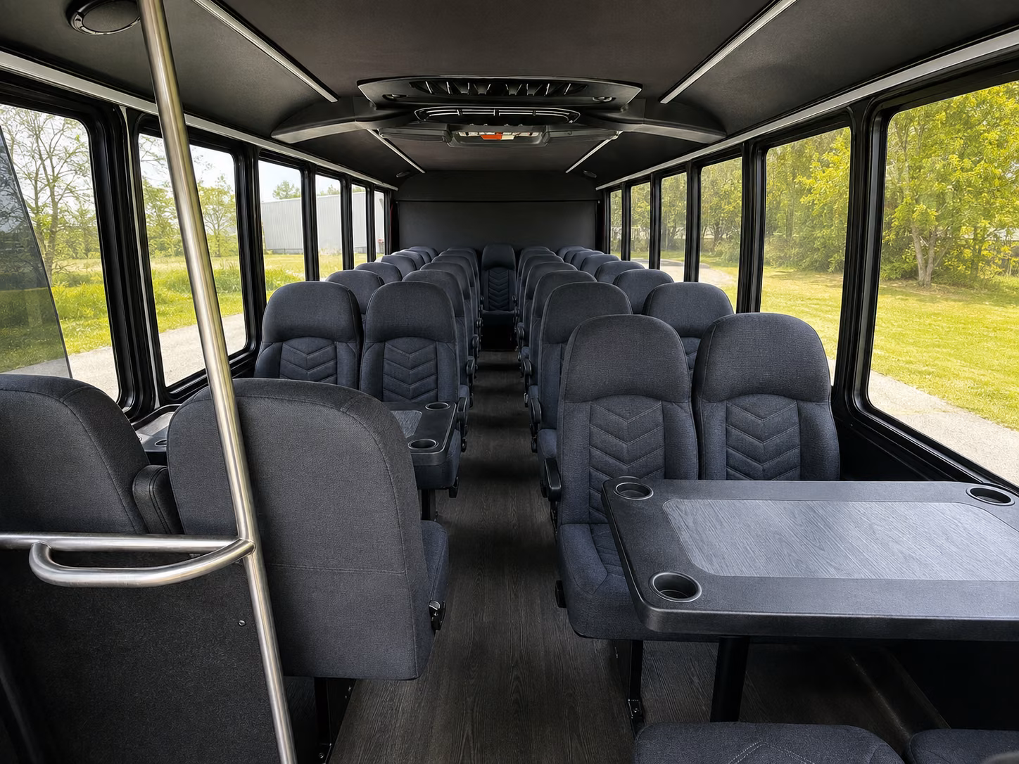 west valley city 18 passenger minibus interior