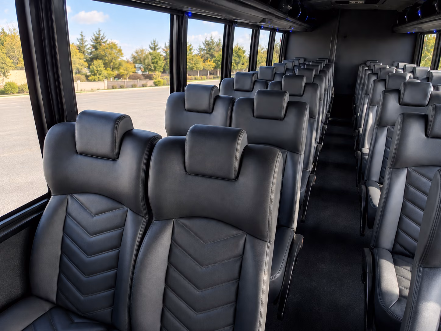 west valley city 20 passenger minibus inside