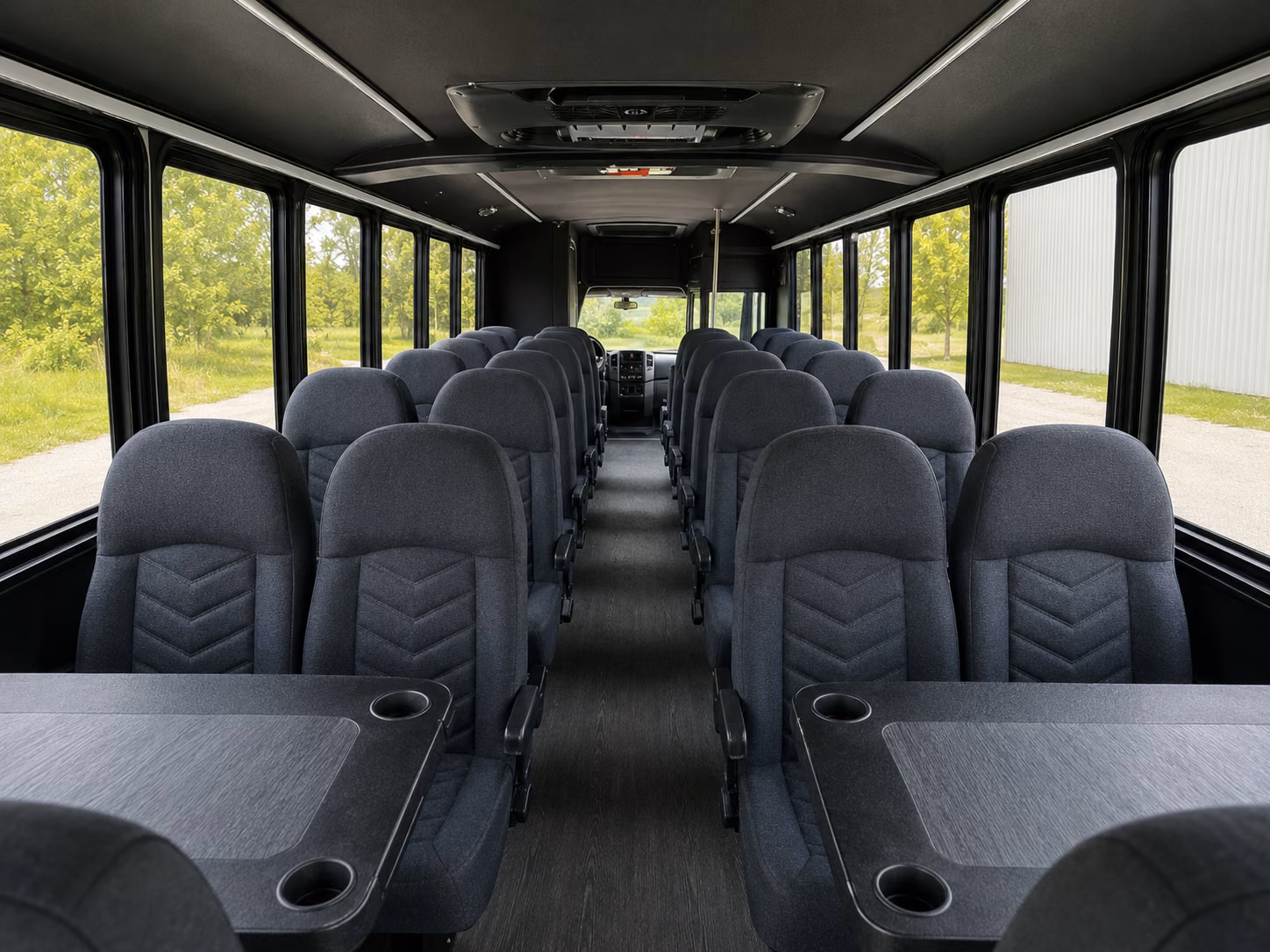 west valley city 20 passenger minibus interior