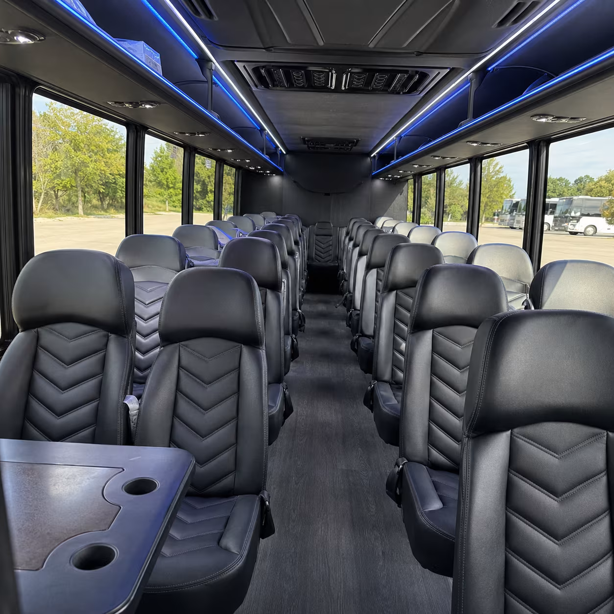 west valley city 25 passenger minibus interior