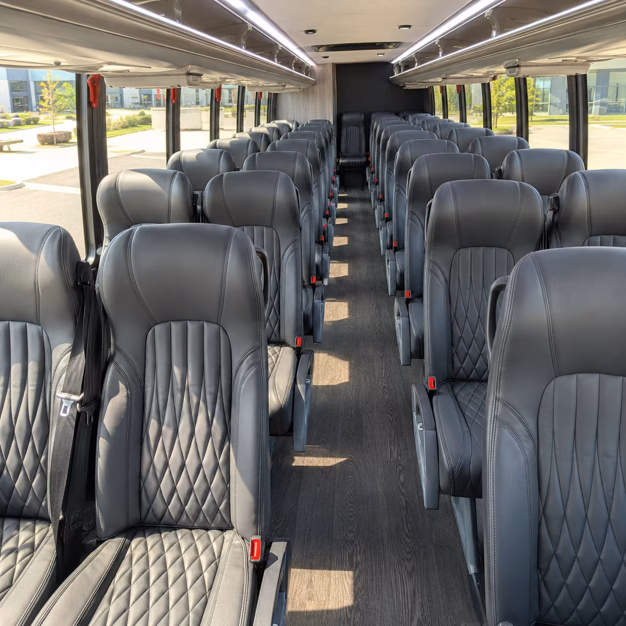 west valley city 28 passenger minibus interior