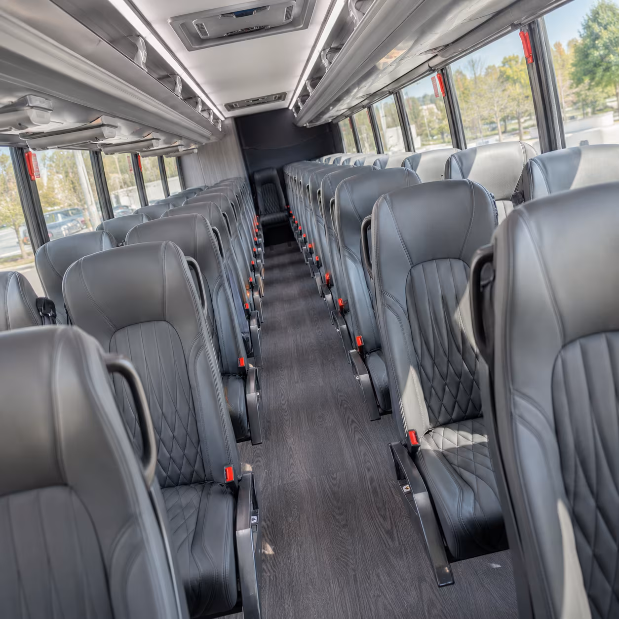 west valley city 30 passenger minibus inside