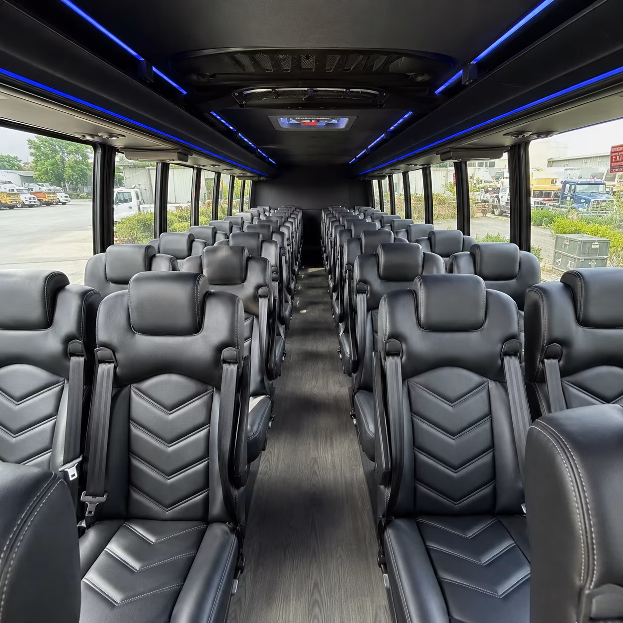 west valley city 30 passenger minibus interior