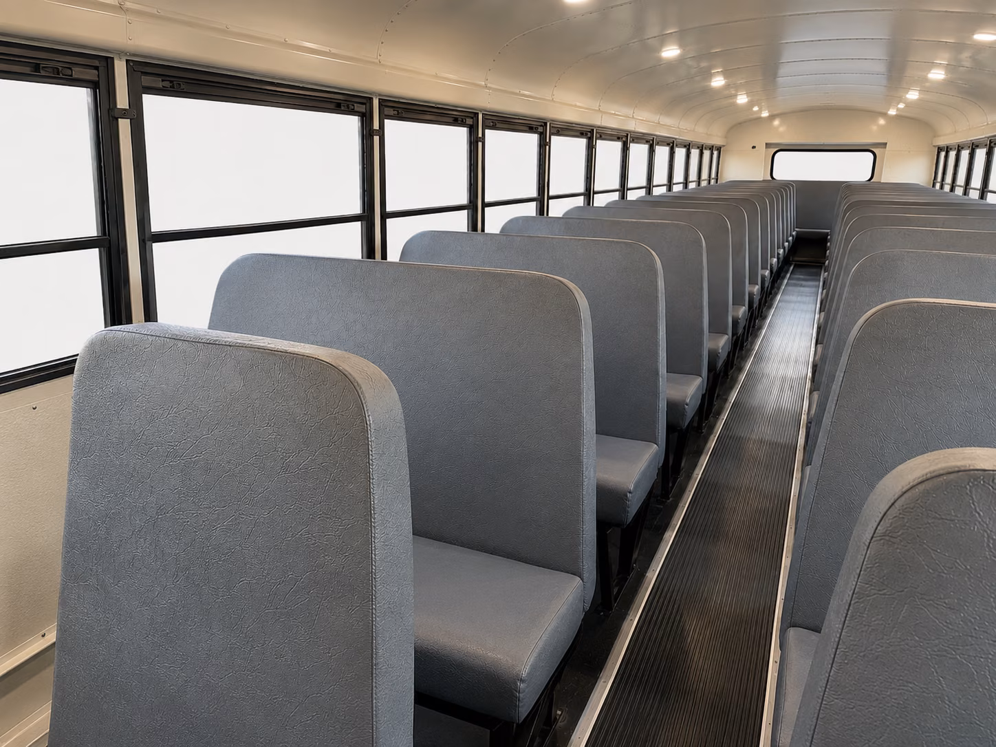 west valley city school bus interior