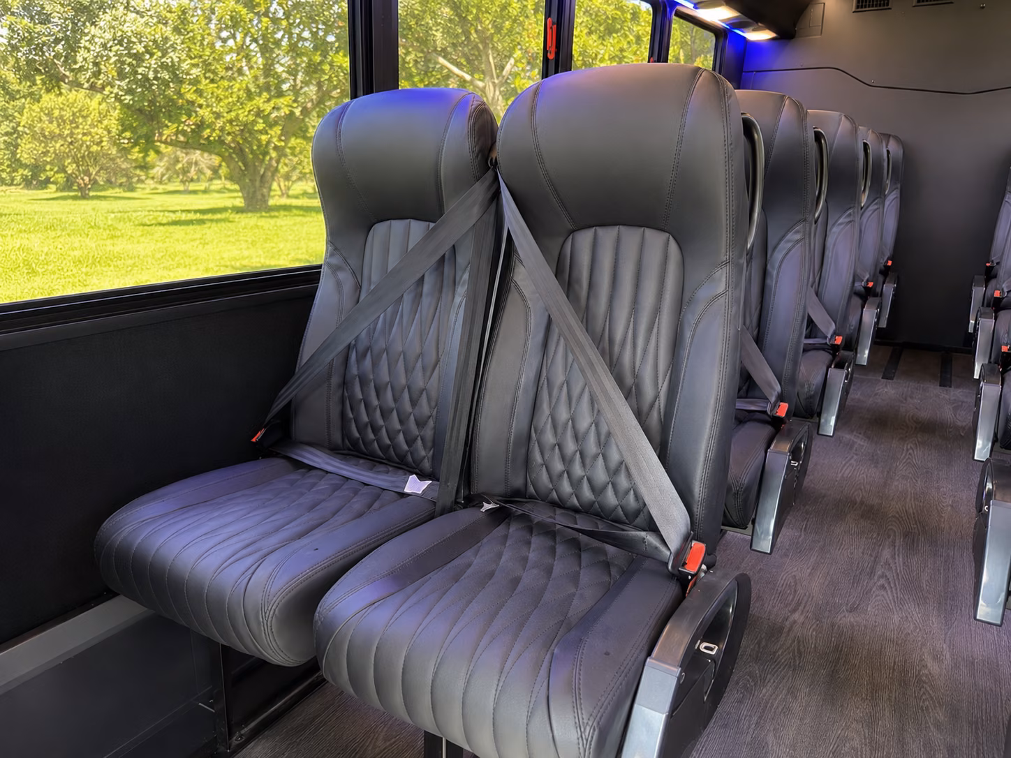 west valley city wedding transportation onboard seating